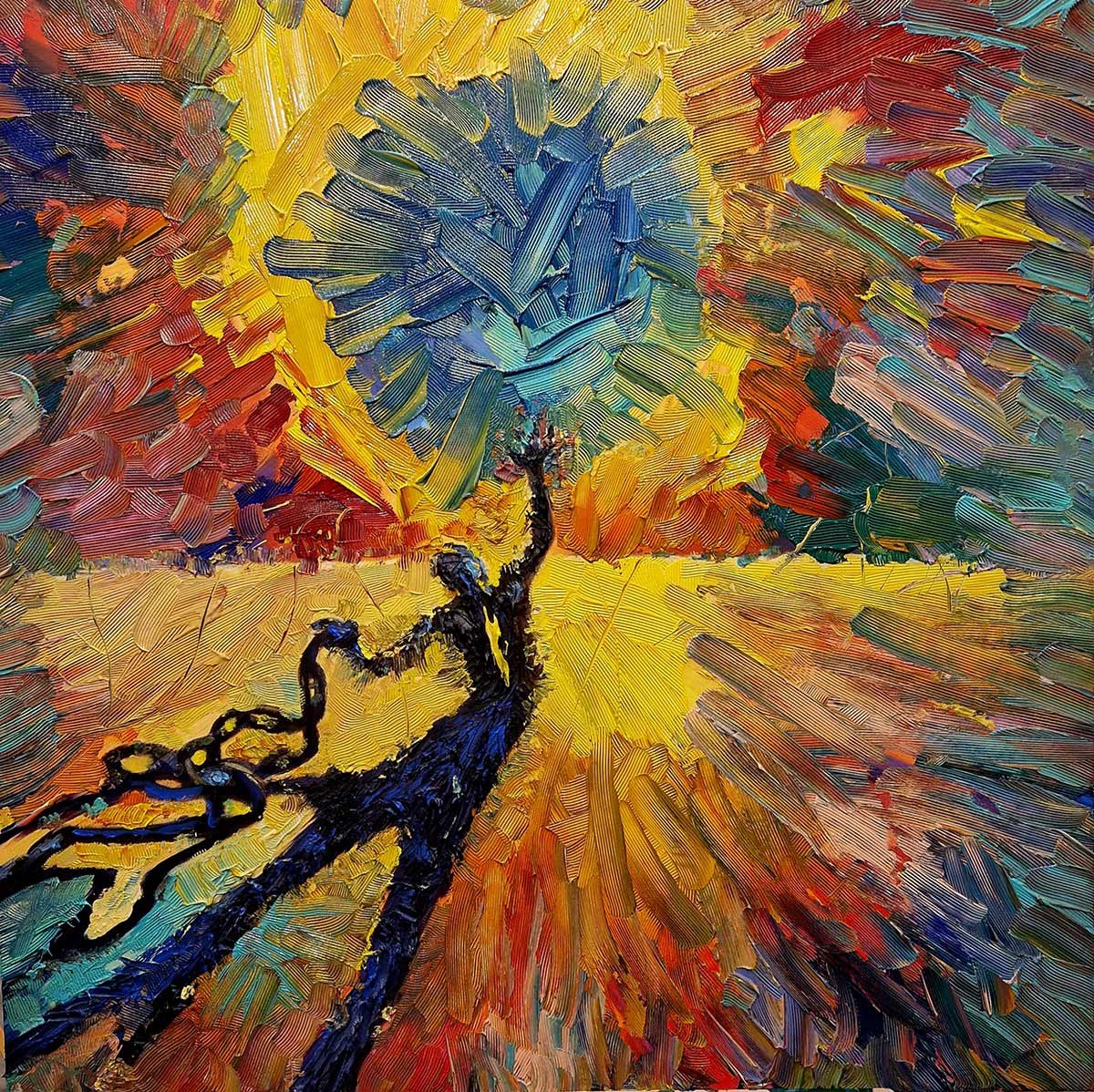 Vendita online opera dal titolo “Prigione di luce” realizzata dall'artista contemporaneo Dario Cardoni